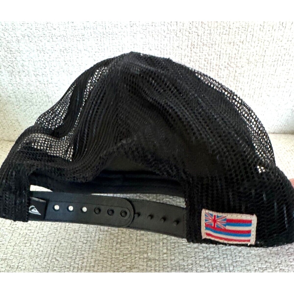 Quicksilver Hawaii Colors Foam Mesh Snapback Trucker Hat Surfer Hawaiian Flag - Picture 5 of 7